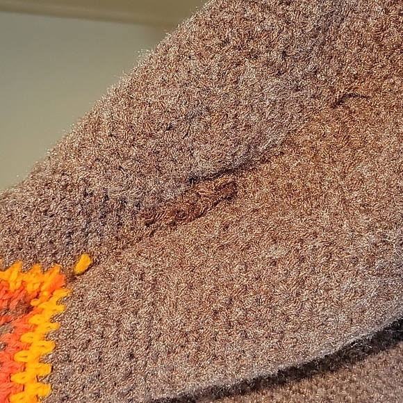 Vintage Handmade Boho Hippy Chic Oversized Sweater - Picture 10 of 14